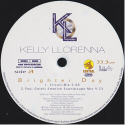 Kelly Llorenna Brighter Day VINYL 12" USED