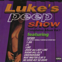 Various Luke's Peep Show Compilation Album Vol. 1 Vinyl LP USED