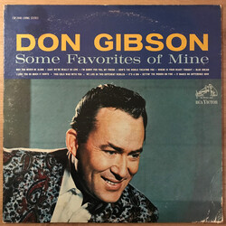 Don Gibson Some Favorites Of Mine Vinyl LP USED