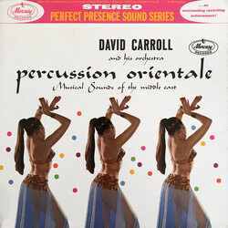 David Carroll & His Orchestra Percussion Orientale: Musical Sounds Of The Middle East Vinyl LP USED
