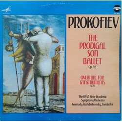 Sergei Prokofiev / Russian State Symphony Orchestra / Gennadi Rozhdestvensky The Prodigal Son Ballet Op. 46 / Overture For 17 Instruments Op. 42 Vinyl