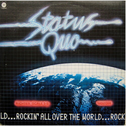 Status Quo Rockin' All Over The World Vinyl LP USED