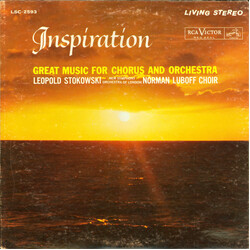 Leopold Stokowski / Norman Luboff Choir / The New Symphony Orchestra Of London Inspiration Vinyl LP USED