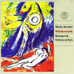 Nikolai Rimsky-Korsakov / Mstislav Rostropovich / Orchestre De Paris Scheherazade Vinyl LP USED