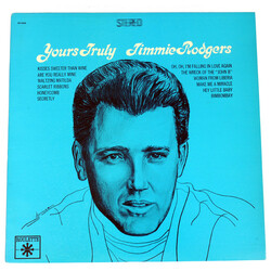 Jimmie Rodgers (2) Yours Truly, Jimmie Rodgers Vinyl LP USED
