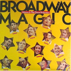 Various Broadway Magic Volume 2 - The Great Performers Vinyl LP USED