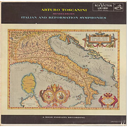 Arturo Toscanini / Felix Mendelssohn-Bartholdy Italian And Reformation Symphonies Vinyl LP USED