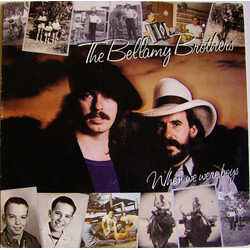 Bellamy Brothers When We Were Boys Vinyl LP USED