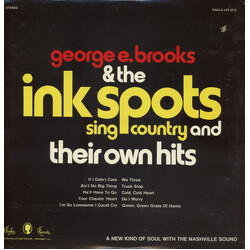 George E. Brooks / The Ink Spots Sing Country And Their Own Hits Vinyl LP USED