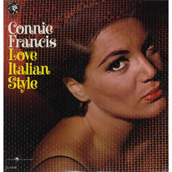 Connie Francis Love Italian Style Vinyl LP USED