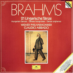 Johannes Brahms / Wiener Philharmoniker / Claudio Abbado 21 Ungarische Tänze Vinyl LP USED