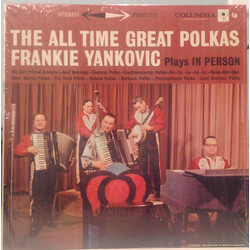 Frank Yankovic Plays In Person The All Time Great Polkas Vinyl LP USED