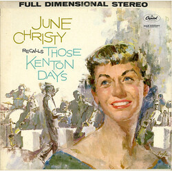June Christy June Christy Recalls Those Kenton Days Vinyl LP USED