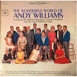 Andy Williams The Wonderful World Of Andy Williams Vinyl LP USED