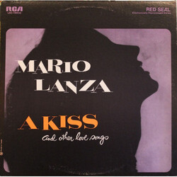 Mario Lanza A Kiss And Other Love Songs Vinyl LP USED