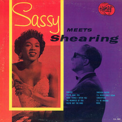 Sarah Vaughan / George Shearing Sassy Meets Shearing Vinyl LP USED