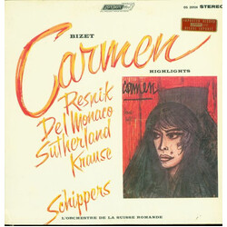 Georges Bizet / L'orchestre De La Suisse Romande Carmen Highlights Vinyl LP USED