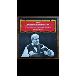 Johannes Brahms / Carl Schuricht / Südwestfunkorchester Baden-Baden Symphonie N°3 En Fa Majeur - Variations Sur Un Thème de Haydn Vinyl LP USED