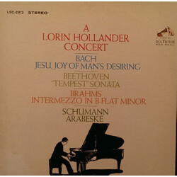 Lorin Hollander A Lorin Hollander Concert Vinyl LP USED