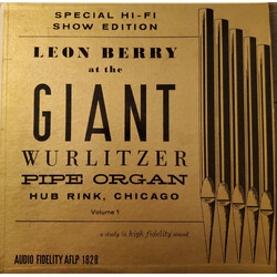 Leon Berry Giant Wurlitzer Pipe Organ Volume 1 Vinyl LP USED