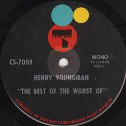Henny Youngman Sol Hurok Does Not Present...The Best Of The Worst...Of Henny Youngman Vinyl LP USED