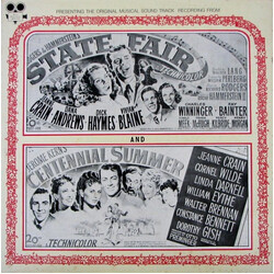 Rodgers & Hammerstein / Jerome Kern The Original Musical Sound Track Recording From State Fair And Centennial Summer Vinyl LP USED