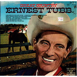 Ernest Tubb Great Country Vinyl LP USED