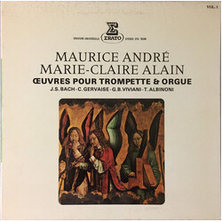 Maurice André / Marie-Claire Alain / Johann Sebastian Bach / Claude Gervaise / Giovanni Buonaventura Viviani / Tomaso Albinoni Œuvres Pour Trompette &
