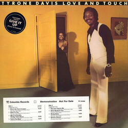 Tyrone Davis Love And Touch Vinyl LP USED
