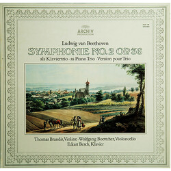Ludwig van Beethoven / Joseph Haydn / Thomas Brandis / Wolfgang Boettcher / Eckart Besch Symphonie No. 2 Op. 36 Als Klaviertrio / Klaviersonate G-dur,