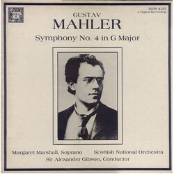 Gustav Mahler / Margaret Marshall / Royal Scottish National Orchestra / Alexander Gibson Symphony No. 4 In G Major Vinyl LP USED