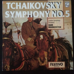 Pyotr Ilyich Tchaikovsky / The London Symphony Orchestra / Igor Markevitch Symphony No. 5 Vinyl LP USED