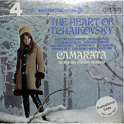 Tutti Camarata / The Kingsway Symphony Orchestra The Heart Of Tchaikovsky Vinyl LP USED