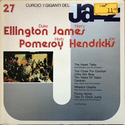 Duke Ellington / Harry James And His Orchestra / Herb Pomeroy / Jon Hendricks I Giganti Del Jazz Vol. 27 Vinyl LP USED