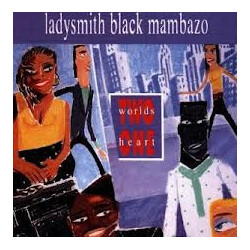 Ladysmith Black Mambazo Two Worlds One Heart Vinyl LP USED