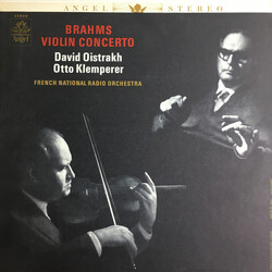 Johannes Brahms / Orchestre National De France / David Oistrach / Otto Klemperer Brahms Violin Concerto Vinyl LP USED