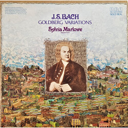 Johann Sebastian Bach / Sylvia Marlowe Goldberg Variations Vinyl LP USED