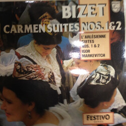Georges Bizet / Igor Markevitch / Orchestre Des Concerts Lamoureux Carmen & L'Arlésienne Suites Vinyl LP USED