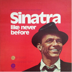 Frank Sinatra Like Never Before Vinyl LP USED