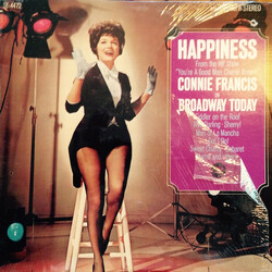 Connie Francis Happiness - From The Hit Show "You're A Good Man, Charlie Brown" Vinyl LP USED