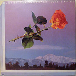 Country Joe McDonald Love Is A Fire Vinyl LP USED