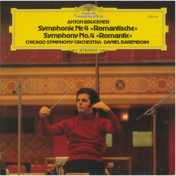 Anton Bruckner / The Chicago Symphony Orchestra / Daniel Barenboim Symphonie Nr. 4 "Romantische" Vinyl LP USED