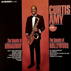 Curtis Amy The Sounds Of Broadway / The Sounds Of Hollywood Vinyl LP USED