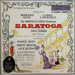 Harold Arlen / Johnny Mercer / Howard Keel / Carol Lawrence / Odette Myrtil Saratoga (An Original Cast Recording) Vinyl LP USED
