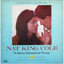 Nat King Cole A Many Splendored Thing Vinyl LP USED