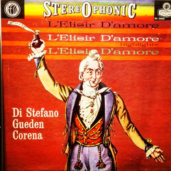 Gaetano Donizetti / Giuseppe di Stefano / Hilde Güden / Fernando Corena L'Elisir D'Amore Highlights Vinyl LP USED