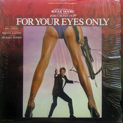 Bill Conti For Your Eyes Only (Original Motion Picture Soundtrack) Vinyl LP USED