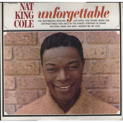 Nat King Cole Unforgettable Vinyl LP USED