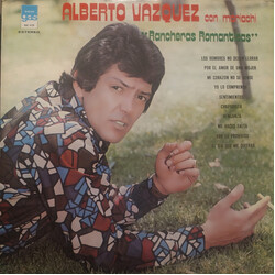 Alberto Vázquez Con Mariachi - Rancheras Románticas Vinyl LP USED