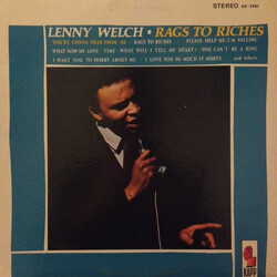 Lenny Welch Rags To Riches Vinyl LP USED